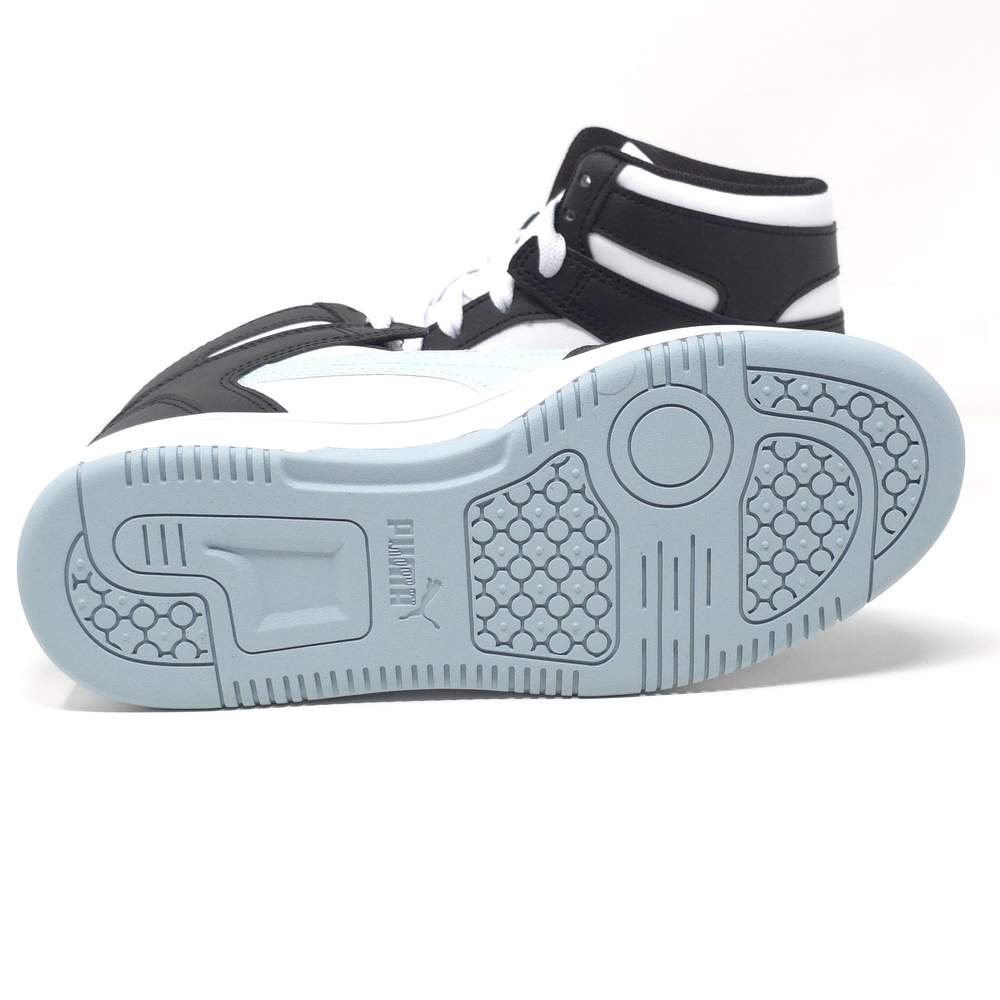 PUMA Rebound Layup Sl High Top Black, Blue, White Sneakers Casual Shoes - Picture 9 of 14